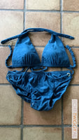 Geweldige Bikini 70S Velvet Vintage Zwemkleding