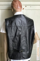 Leren Gilet Heren Jordy´s Xxl