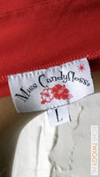 Mooi Retro Shirt Miss Candyfloss L Blouse