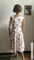 Mooie Jurk Laura Ashley Made In Uk 40