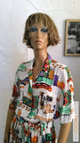 Mooie Vintage Jurk Together 80S/90S Maat 38 Vintage Jurken