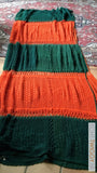 Vintage Gehaakte Sprei 70S Groen/Oranje Items