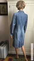 Vintage Jeans Jurk C&A Jurken