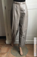 Vintage Leren Broek Studio F Ledermodelle Leder