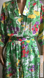 Vintage Set Caroune Rohmer Paris Blouse + Rok 80’S Set