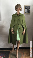 Geweldige Vintage Damesmantel/Cape Jaren 70 Vintage Jassen