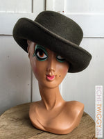 Vintage Dameshoed Laura Ashley Hoeden