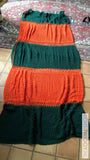 Vintage Gehaakte Sprei 70S Groen/Oranje Items