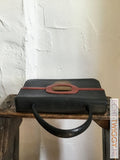 Vintage Handtas 70S Leder Tassen